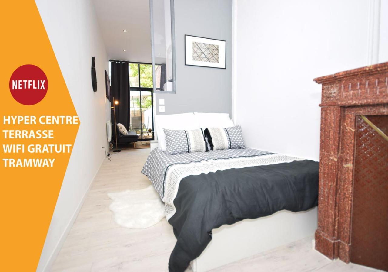 Апартаменты Hyper Centre Valenciennes - Wifi - Terrasse - Tramway - Lerelaisdodile2 Экстерьер фото