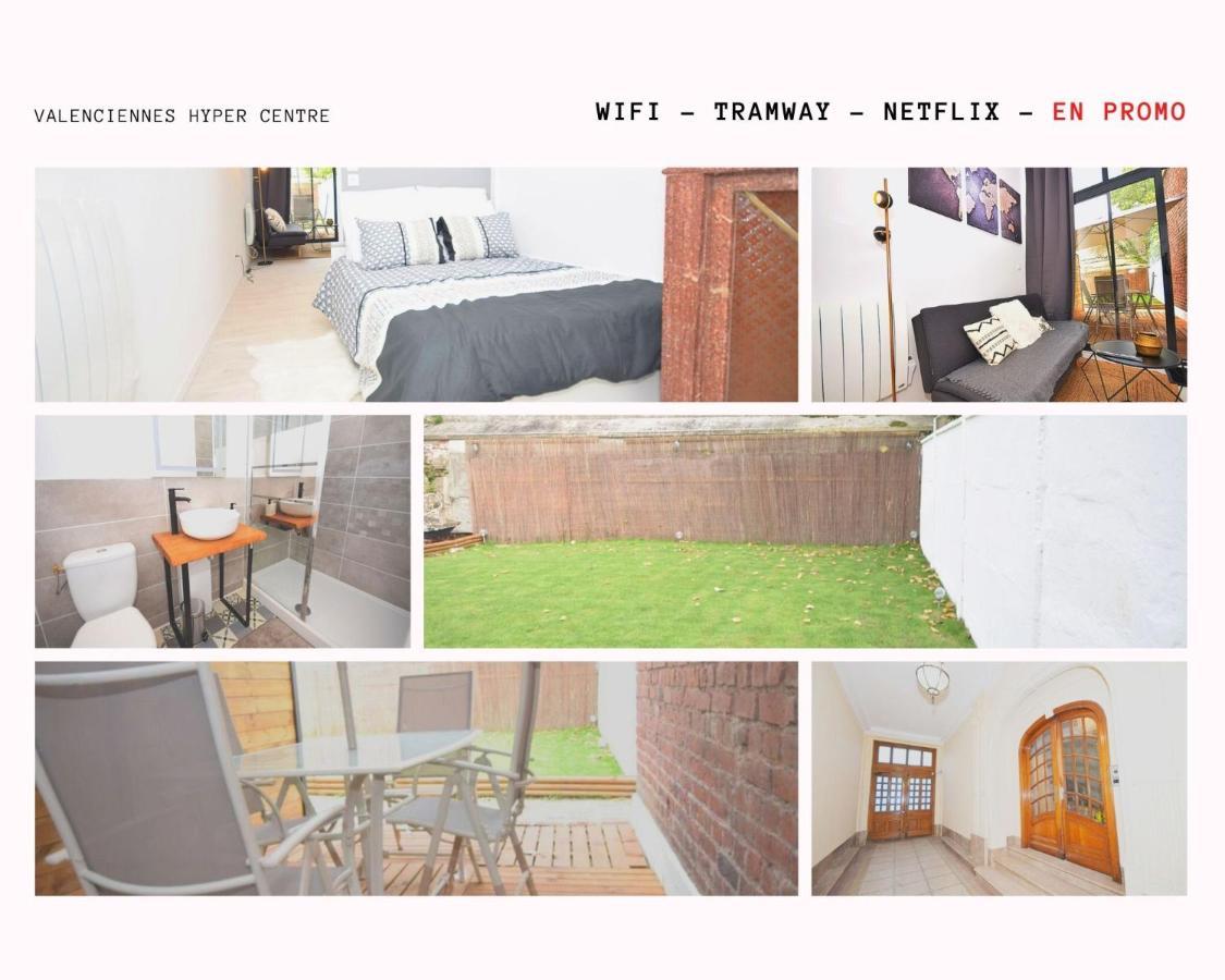 Апартаменты Hyper Centre Valenciennes - Wifi - Terrasse - Tramway - Lerelaisdodile2 Экстерьер фото